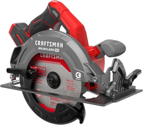 منشار دائري لاسلكي من CRAFTSMAN V20 RP، 7-1/4 بوصة، أداة عارية فقط (CMCS551B) (متجدد) in Kuwait