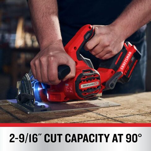 منشار دائري لاسلكي من CRAFTSMAN V20 RP، 7-1/4 بوصة، أداة عارية فقط (CMCS551B) (متجدد) in Kuwait