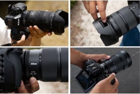 Nikon NIKKOR Z 24-70mm f/2.8 S II Lens Compatible with Nikon Z Mount (Full Frame Bundle with 77mm UV Filter + Lens Cap Keeper + Cleaning Kit + Cleaning Cloth (5 Items) in Saudi Arabia