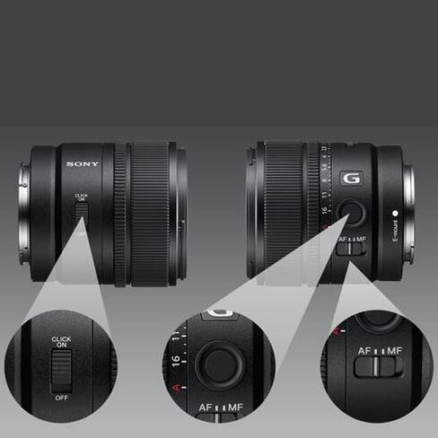 Sony SEL11F18 E 11mm F1.8 APS-C Ultra-Wide-Angle Prime for APS-C Cameras Bundle with Lexar Professional 633x 64GB UHS-1 Class 10 SDXC Memory Card in Saudi Arabia