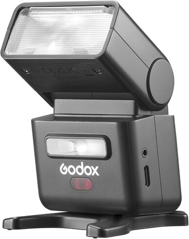 Godox IT32 كاميرا فلاش LCD تعمل باللمس، رأس فلاش مرن، عاكس وموزع مدمج، ضوء النمذجة LED، متوافق مع مشغلات فلاش Godox X5، X3، X2T، XPro، وXPro II in Kuwait