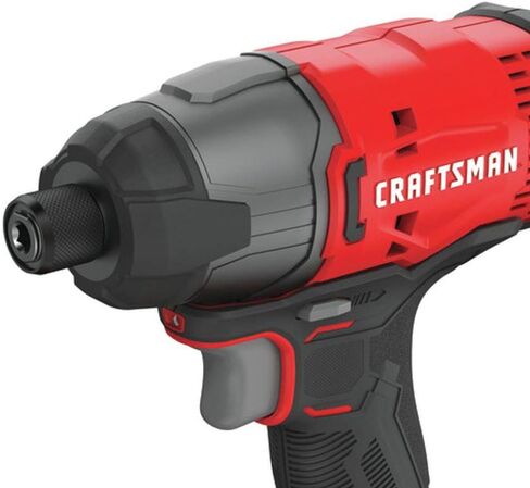 مجموعة أدوات كومبو لاسلكية مكونة من 4 أدوات من Craftsman CMCK400D2R بقدرة 20 فولت (2 أمبير في الساعة) (متجددة) in Kuwait