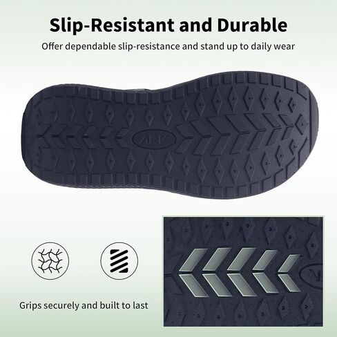 AOV Womens Wide Toe Box Walking Shoes Arch Support Tennis Sneakers | Orthotic Shoes with Plantar Fasciitis, All-Day Comfort for Standing, Walking, Lightweight, Supportive Cushioning in Saudi Arabia