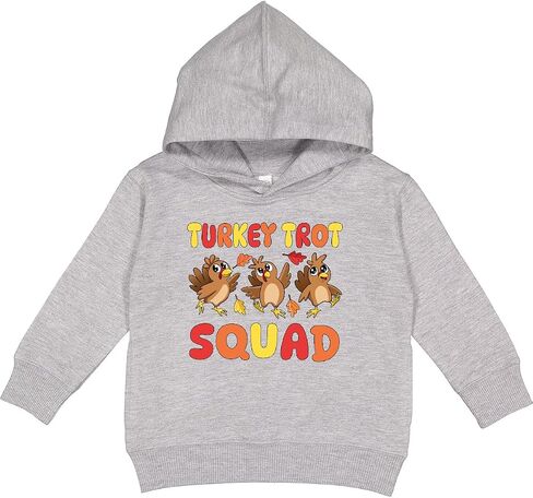 inktastic Turkey Trot Squad- Thanksgiving Toddler Hoodie in Saudi Arabia