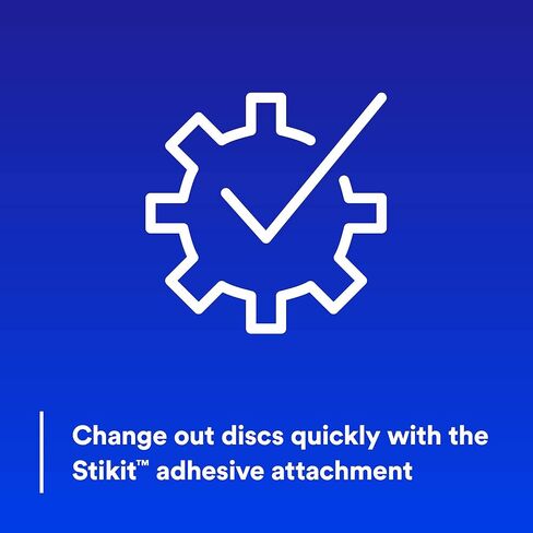 3M Stikit Blue Abrasive Disc Roll, 36202, 6 in, 80 grade, 50 discs per roll in Saudi Arabia