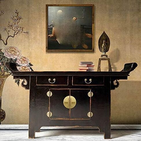 Door Knobs for Cupboards Kitchen Cabinet Vintage Pull Handles with Screws Retro Drawer New Chinese Antique Handle(A2) in Saudi Arabia