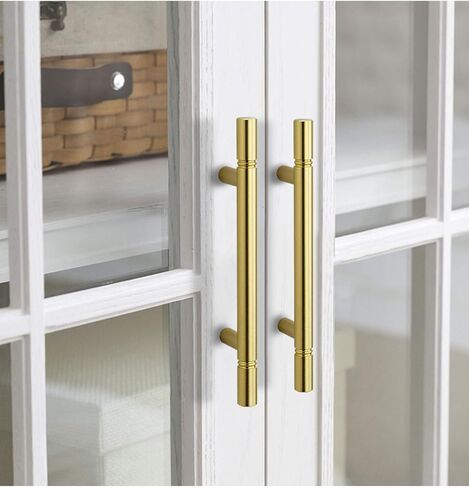 3 pcs Cabinet Pulls Cupboard Door Pull Handles Kitchen Modern Style Drawer Handle for Bedroom Furniture Hardware Accessories(A,Hole Distance 244mm) in Saudi Arabia