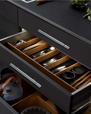 3 pcs Cabinet Pulls Cupboard Door Pull Handles Kitchen Modern Style Drawer Handle for Bedroom Furniture Hardware Accessories(A,Hole Distance 244mm) in Saudi Arabia