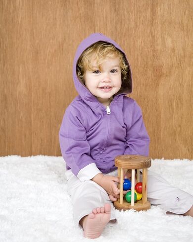 Babysoy Baby & Tot Unisex Reversible Zipper Hoodie Jacket in Kuwait