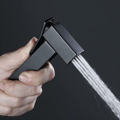 HandheldSprayer for Toilet Square Cloth Diaper Sprayer BrassSprayer for Toilet HandheldSprayer - for Feminine Wash, Toilet Cleaning, Pet Washing,Type1(Type3) in Kuwait
