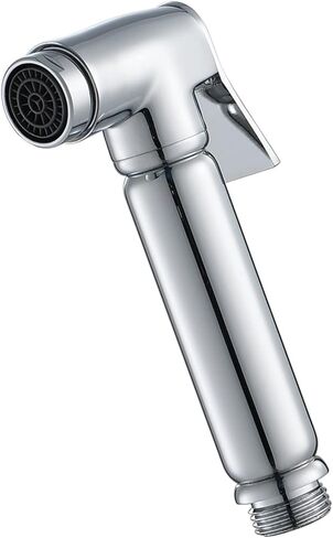HandheldSprayer Brass Chrome Baby Cloth Diaper Sprayer Portable Hand Held ToiletSprayer Head, for Feminine Wash, Pet Washing, Easy to Install,D(D) in Kuwait