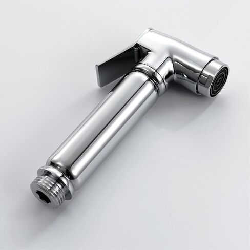 HandheldSprayer Brass Chrome Baby Cloth Diaper Sprayer Portable Hand Held ToiletSprayer Head, for Feminine Wash, Pet Washing, Easy to Install,D(D) in Kuwait