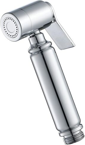 HandheldSprayer Brass Chrome Baby Cloth Diaper Sprayer Portable Hand Held ToiletSprayer Head, for Feminine Wash, Pet Washing, Easy to Install,D(D) in Kuwait