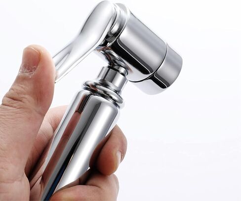 HandheldSprayer Brass Chrome Baby Cloth Diaper Sprayer Portable Hand Held ToiletSprayer Head, for Feminine Wash, Pet Washing, Easy to Install,D(D) in Kuwait