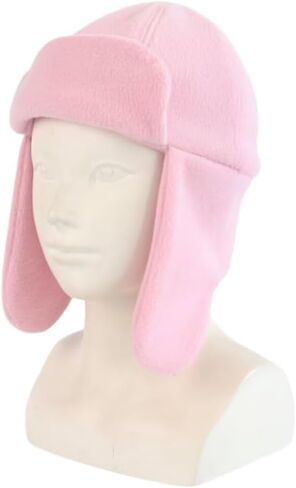 LLmoway Baby Toddler Winter Fleece Hat with Ear Flaps Windproof Trapper Hat Soft Warm Beanie Cap for Boys Girls 6M-4T in Saudi Arabia