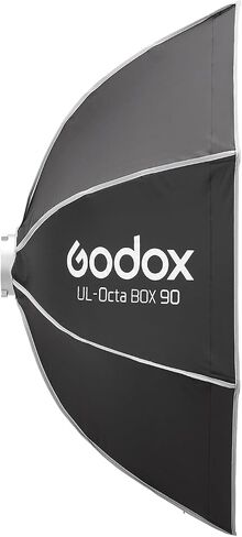 Godox UL-Octa Box 60 Centimeters / 24 Inches Quick Release Octagonal Softbox, Foldable Octa Soft Box with Diffusers & Grid, GODOX Softbox Kit Bowens Mount Softbox for Photography Lighting Flash in Saudi Arabia