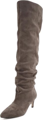 Soda Hannah - Women Pointed Toe Slouchy Over-the-Knee Boot in Saudi Arabia