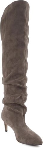 Soda Hannah - Women Pointed Toe Slouchy Over-the-Knee Boot in Saudi Arabia
