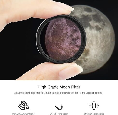 Astromania 1.25" 6mm Plossl Telescope Eyepiece - Bundle with - 1.25" Moon/Skyglow Filter in Saudi Arabia