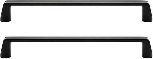 2 Pieces Kitchen Handles with Screws Zinc Alloy Cabinet Cupboard Handle Pull Door Set for Drawer Bedroom Furniture(A,Hole Distance 192mm) in Saudi Arabia