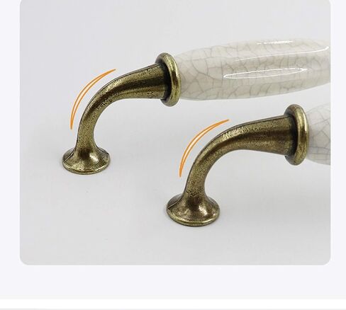 4pcs Kitchen Cabinet Door Knobs Antique Zinc Alloy Cupboard Handles Dresser Drawer Chest of Drawers Vintage Handle(Single Hole) in Saudi Arabia