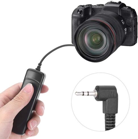 RS‑60E3 كاميرا مصراع التحكم عن بعد الإصدار وصلة كابل ل 500d 450d 700D 650D 550D 60D 600d in Saudi Arabia
