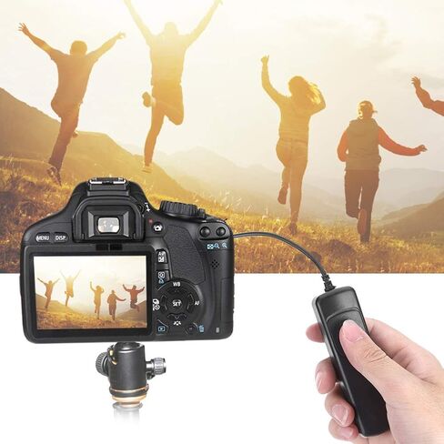 RS‑60E3 كاميرا مصراع التحكم عن بعد الإصدار وصلة كابل ل 500d 450d 700D 650D 550D 60D 600d in Saudi Arabia