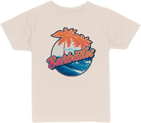 Tropical Barbados Toddler Kids T-Shirt in Saudi Arabia