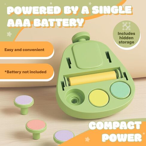 Electric Baby Nail Trimmer – Safe and Quiet Nail File for Infants and Kids, 6 Grinding Heads, Low Vibration & Gentle Power for the Care of your Baby in Saudi Arabia