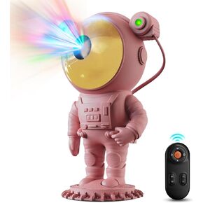 Astronaut Projector, LED Starry Sky Galaxy Projector, Night Light with Remote Control & Timer, Star Light Projector with Nabula Christmas Gift for Kids Adult for Bedroom, Room Decor, Party in Saudi Arabia