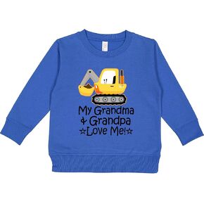 سويت شيرت للأطفال الصغار من Inktastic Grandma and Grandpa Love Me Boys Truck in Kuwait