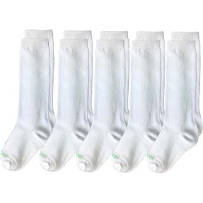 AFO Baby Socks by Woodle & Co. - Infant/Toddler/Youth Sizes - White 5 Pack in Saudi Arabia
