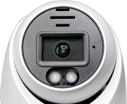 كاميرا Sinis 4K Security IP، كاميرا مراقبة خارجية داخلية PoE Turret، سلكية تعمل فقط مع NVR، رؤية ليلية ذكية بالأشعة تحت الحمراء بطول 100 قدم، كشف الإنسان والحركة، عدسة IP67، 2.8 مم، ميكروفون مدمج in Kuwait