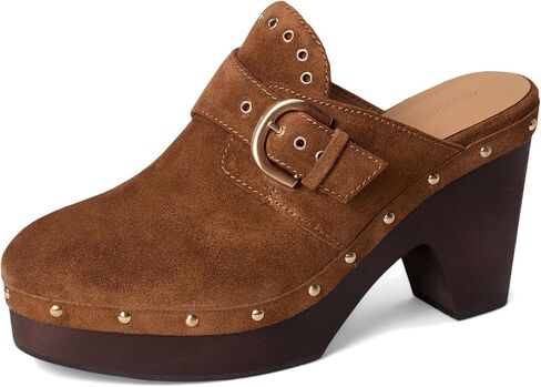 Madewell Women's Finneas Clog-Suede Buckle in Saudi Arabia