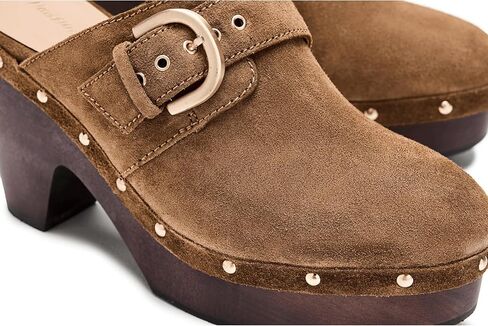 Madewell Women's Finneas Clog-Suede Buckle in Saudi Arabia