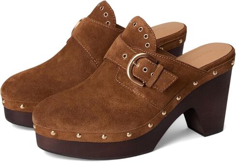 Madewell Women's Finneas Clog-Suede Buckle in Saudi Arabia