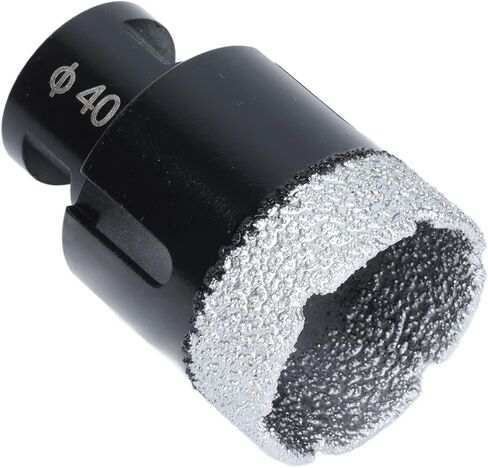 Generic Vacuum Brazed Drill Core Bits Drilling Hole Saw Opener, M14 Black 40mm, 1 Count in Saudi Arabia