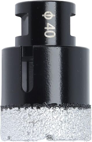 Generic Vacuum Brazed Drill Core Bits Drilling Hole Saw Opener, M14 Black 40mm, 1 Count in Saudi Arabia
