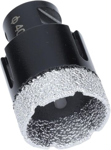 Generic Vacuum Brazed Drill Core Bits Drilling Hole Saw Opener, M14 Black 40mm, 1 Count in Saudi Arabia