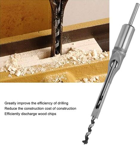 5/16in Woodworking Square Hole Drill Bit for Wood, Metal, Plastic, Concrete, Masonry in Saudi Arabia