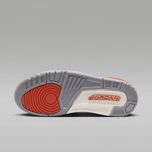 NIKE Air Jordan 3 Retro Women's Shoes (CK9246-121, White/Sail/Cement Grey/Cosmic Clay) Size 7.5 in Saudi Arabia