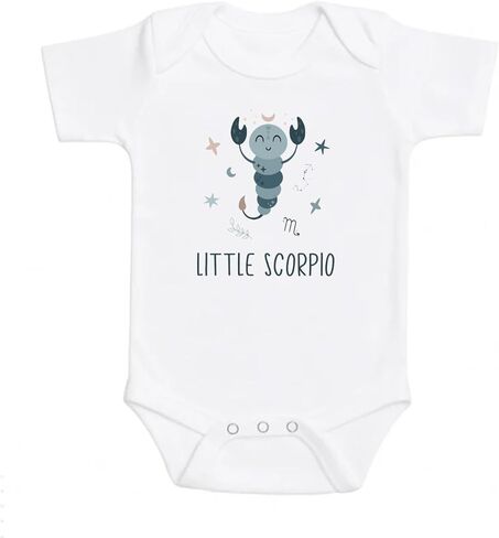 JGT Designs Little Scorpio Baby Onesie® – Zodiac Baby Outfit | Adorable Scorpio Horoscope Bodysuit for Boys & Girls in Saudi Arabia