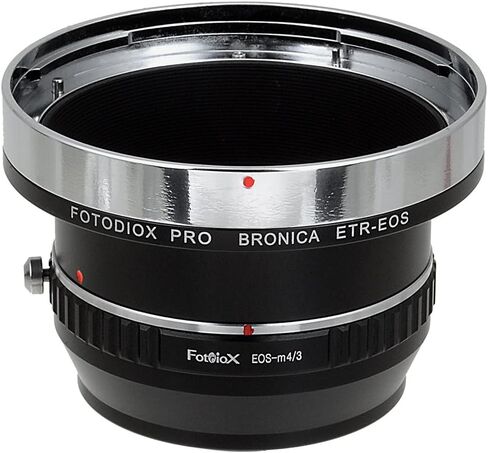 محولات تركيب عدسة Fotodiox Pro، عدسات Bronica ETR (ETRC، ETRS، ETR-C، ETRSi) لتثبيت الكاميرا بدون مرآة MFT (Micro-4/3، M4/3) (مثل OM-D E-M10، Lumix GH4، وBMPCC) in Kuwait