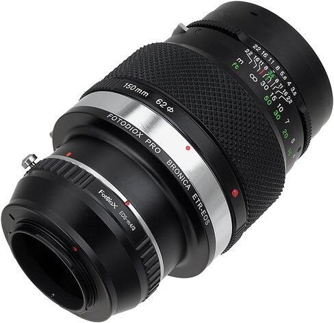 محولات تركيب عدسة Fotodiox Pro، عدسات Bronica ETR (ETRC، ETRS، ETR-C، ETRSi) لتثبيت الكاميرا بدون مرآة MFT (Micro-4/3، M4/3) (مثل OM-D E-M10، Lumix GH4، وBMPCC) in Kuwait