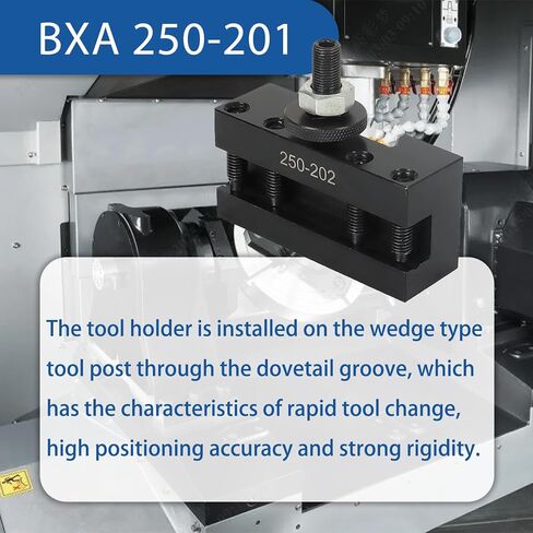 WFLNHB CNC Quick Change Turning BXA #2 Facing and Boring Tool Post Holder 250-202 in Saudi Arabia