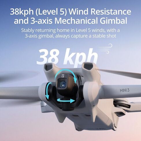DJI Mini 3 مع جهاز التحكم عن بعد DJI RC (Fly More Combo) (CP.MA.00000613.01) كاميرا كوادكوبتر خفيفة الوزن وقابلة للطي بدقة 4K + بطاقة Extreme Pro سعة 64 جيجابايت + حقيبة ظهر + وسادة هبوط + قارئ بطاقات + المزيد in Saudi Arabia