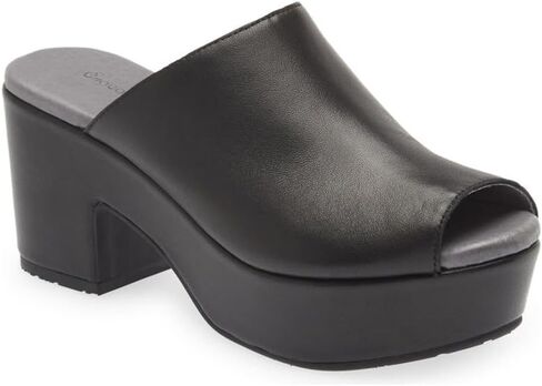 Chocolat Blu Women Shoes Garnnet Chunky Platform Slide in Saudi Arabia