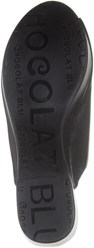 Chocolat Blu Women Shoes Garnnet Chunky Platform Slide in Saudi Arabia