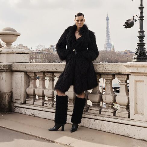 Uacllcau Women Fur Knee High Boots Wide Calf Fold Over Tall Long Boots in Saudi Arabia