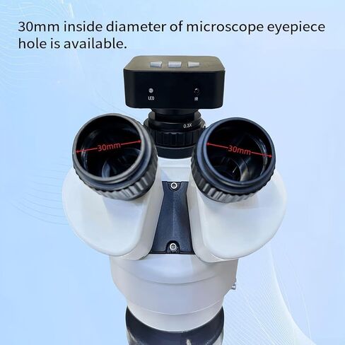 ملحقات عدسات المجهر لعدسات المجهر الضوئي البيولوجية WF10X/20/22 WF20X/10/12 واجهة العدسة 30 مللي متر (WF20X/10) in Saudi Arabia
